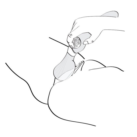 Черный двусторонний вибростимулятор ZOA - 26,5 см. Черный двусторонний вибростимулятор ZOA - 26,5 см.