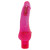 Розовый вибратор VIBRATOR JAMMY JELLY SHARP GLITTER - 22,5 см.