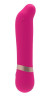Розовый мини-вибратор для массажа G-точки Cuddly Vibe - 11,9 см.