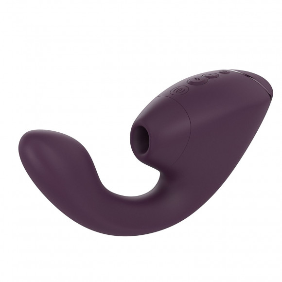 Сливовый двойной стимулятор Womanizer Next Duo