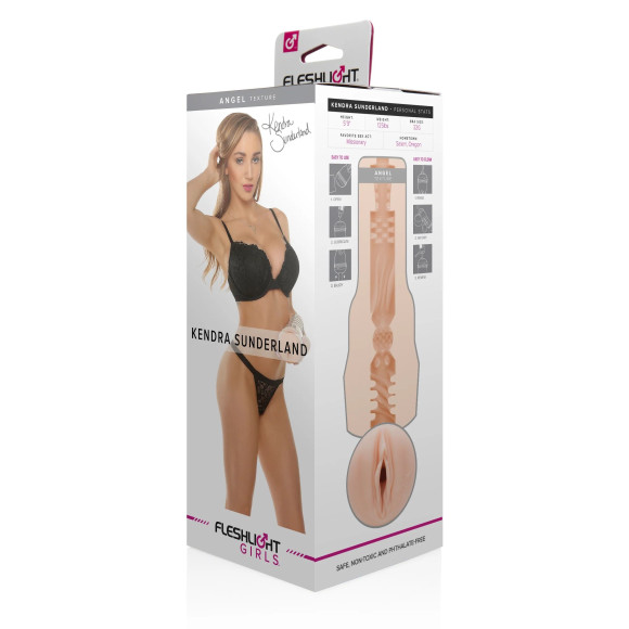 Мастурбатор-вагина Fleshlight Girls - Kendra Sunderland Angel Мастурбатор-вагина Fleshlight Girls - Kendra Sunderland Angel