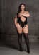 Эффектный боди-комбинезон Elara VII Bodystocking with Open Cups Эффектный боди-комбинезон Elara VII Bodystocking with Open Cups