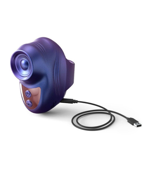 Синий клиторальный стимулятор на палец Kisscool Синий клиторальный стимулятор на палец Kisscool