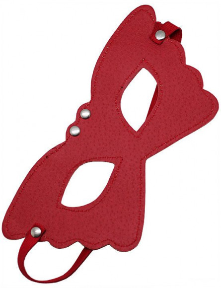 Красная маска Butterfly на резиночке