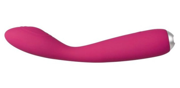 Ярко-розовый G-стимулятор IRIS Clitoral & G-spot Vibrator - 18 см. Ярко-розовый G-стимулятор IRIS Clitoral & G-spot Vibrator - 18 см.