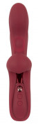 Малиновый вибратор-кролик с функцией постукивания 2 Function Rabbit Vibrator - 22,3 см. Малиновый вибратор-кролик с функцией постукивания 2 Function Rabbit Vibrator - 22,3 см.