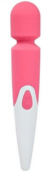 Розовый жезловый вибромассажер Halo Wireless Multi-speed