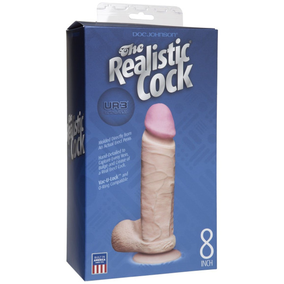 Ультрареалистичный фаллоимитатор The Realistic Cock ULTRASKYN 8” - 20,57 см. Ультрареалистичный фаллоимитатор The Realistic Cock ULTRASKYN 8” - 20,57 см.