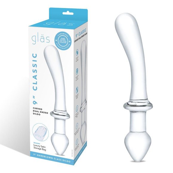 Элегантный двухсторонний стимулятор Classic - 24 см. Элегантный двухсторонний стимулятор Classic - 24 см.