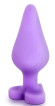 Фиолетовая анальная пробка Naughty Candy Heart Do Me Now - 8,9 см. Фиолетовая анальная пробка Naughty Candy Heart Do Me Now - 8,9 см.