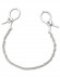 Металические зажимы на соски NIPPLE C-CLAMPS с цепью Металические зажимы на соски NIPPLE C-CLAMPS с цепью