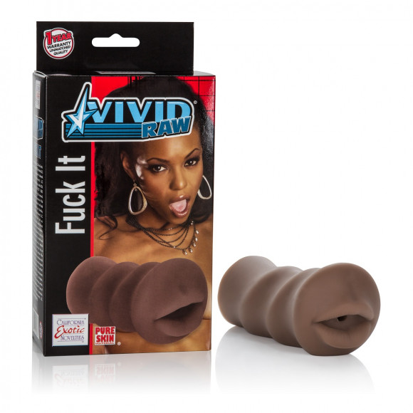 Темнокожий мастурбатор-ротик VIVID RAW FUCK IT Темнокожий мастурбатор-ротик VIVID RAW FUCK IT