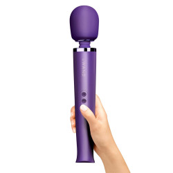 Фиолетовый вибратор Le Wand Rechargeable Vibrating Massager - 34 см. Фиолетовый вибратор Le Wand Rechargeable Vibrating Massager - 34 см.