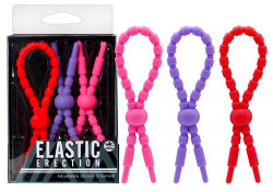 Набор из трех лассо для пениса Elastic Erection Набор из трех лассо для пениса Elastic Erection