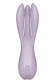 Сиреневый клиторальный вибромассажер Threesome 2 Сиреневый клиторальный вибромассажер Threesome 2