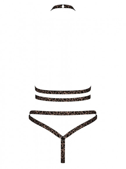 Хищный комплект Tigrita с открытым декольте Хищный комплект Tigrita с открытым декольте