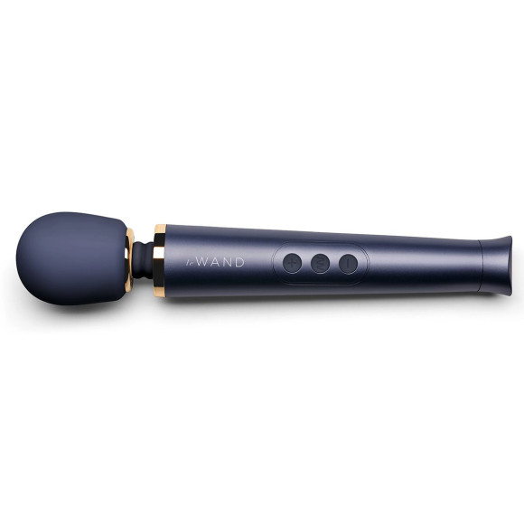Cиний вибратор Le Wand Petite Rechargeable Vibrating Massager - 25 см. Cиний вибратор Le Wand Petite Rechargeable Vibrating Massager - 25 см.