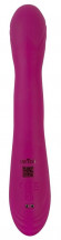 Лиловый вибратор-кролик 2 Function Vibrator Squirting - 22,5 см.