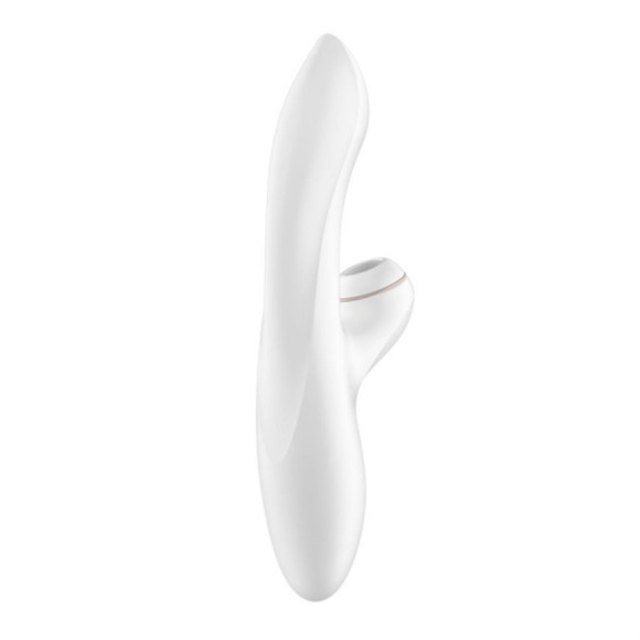 Вибромассажер с вакуумно-волновой клиторальной стимуляцией Satisfyer Pro + G-Spot - 22 см. Вибромассажер с вакуумно-волновой клиторальной стимуляцией Satisfyer Pro + G-Spot - 22 см.