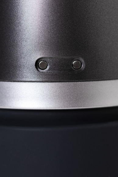 Серый жезловый вибратор Le Stelle HIDRA с нагревом