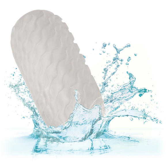 Двусторонний мастурбатор с серым стимулирующим шариком Reversible Squishy Ball Stroker Двусторонний мастурбатор с серым стимулирующим шариком Reversible Squishy Ball Stroker