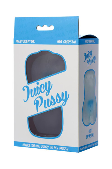 Прозрачный реалистичный мастурбатор Juicy Pussy Hot Crystal Прозрачный реалистичный мастурбатор Juicy Pussy Hot Crystal