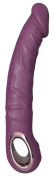 Фиолетовый силиконовый вибратор - 22 см. Фиолетовый силиконовый вибратор - 22 см.