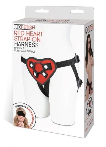 Красно-черные трусики-джоки с фиксацией насадки кольцом Красно-черные трусики-джоки с фиксацией насадки кольцом