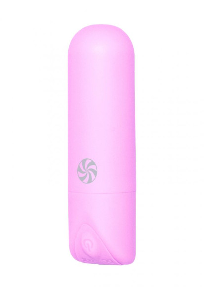 Розовая перезаряжаемая вибропуля Gala Розовая перезаряжаемая вибропуля Gala