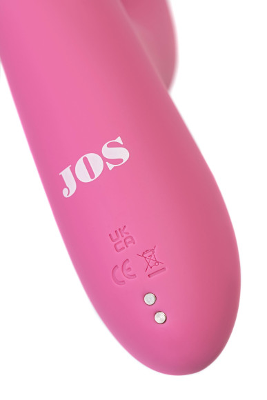 Розовый вибратор с двигающимся язычком и стимулирующим шариком Monti - 24 см. Розовый вибратор с двигающимся язычком и стимулирующим шариком Monti - 24 см.