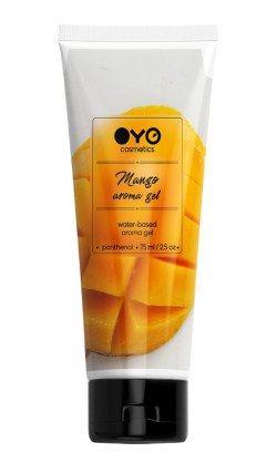 Лубрикант на водной основе OYO Aroma Gel Mango с ароматом манго - 75 мл. Лубрикант на водной основе OYO Aroma Gel Mango с ароматом манго - 75 мл.