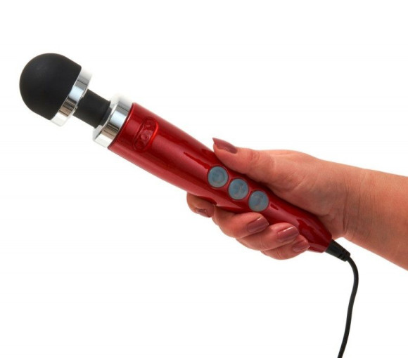 Красный жезловый вибратор Doxy Die Cast 3 - 28 см. Красный жезловый вибратор Doxy Die Cast 3 - 28 см.