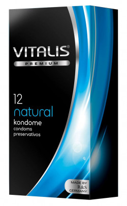 Классические презервативы VITALIS PREMIUM natural - 12 шт. Классические презервативы VITALIS PREMIUM natural - 12 шт.