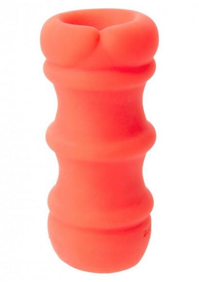 Оранжевый мастурбатор MOOD PLEASER UR3 ZIG-ZAG Оранжевый мастурбатор MOOD PLEASER UR3 ZIG-ZAG