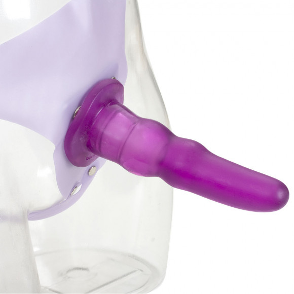 Фиолетовые трусики с насадкой Jenna Фиолетовые трусики с насадкой Jenna