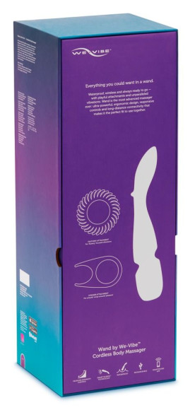 Фиолетовый вибратор-жезл We-Vibe Wand Фиолетовый вибратор-жезл We-Vibe Wand