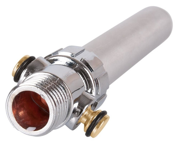 Алюминиевая насадка для анального душа Total Splash Алюминиевая насадка для анального душа Total Splash