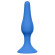 Синяя малая анальная пробка Slim Anal Plug Small - 10,5 см. Синяя малая анальная пробка Slim Anal Plug Small - 10,5 см.