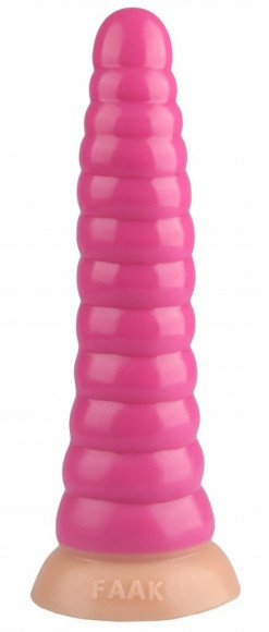 Розовая коническая анальная втулка - 25 см. Розовая коническая анальная втулка - 25 см.