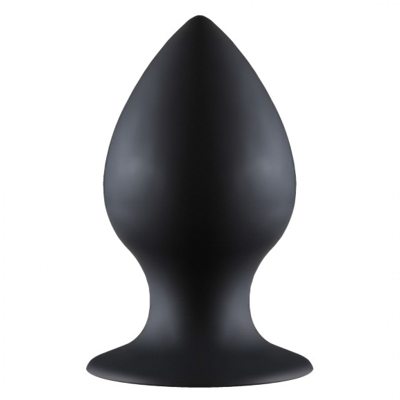 Чёрная анальная пробка Thick Anal Plug Small - 7,8 см. Чёрная анальная пробка Thick Anal Plug Small - 7,8 см.