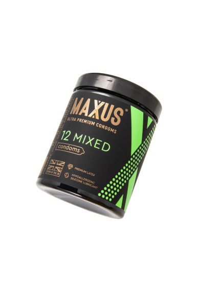 Презервативы MAXUS Mixed - 12 шт. Презервативы MAXUS Mixed - 12 шт.