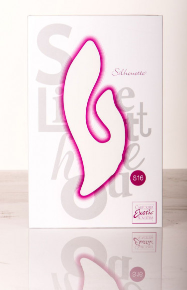 Двойной розовый вибромассажер Silhouette S16