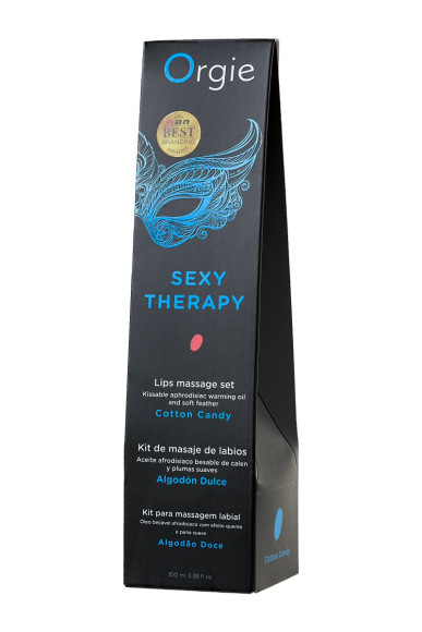 Массажное масло Orgie Lips Massage со вкусом сахарной ваты - 100 мл. Массажное масло Orgie Lips Massage со вкусом сахарной ваты - 100 мл.