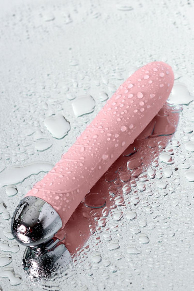 Розовый силиконовый вибратор с функцией нагрева и пульсирующими шариками FAHRENHEIT - 19 см. Розовый силиконовый вибратор с функцией нагрева и пульсирующими шариками FAHRENHEIT - 19 см.