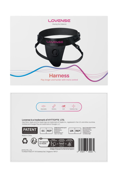 Черные универсальные трусики Lovense из спандекса Черные универсальные трусики Lovense из спандекса