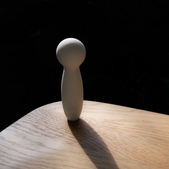 Серый мини-вибромассажёр Harmony