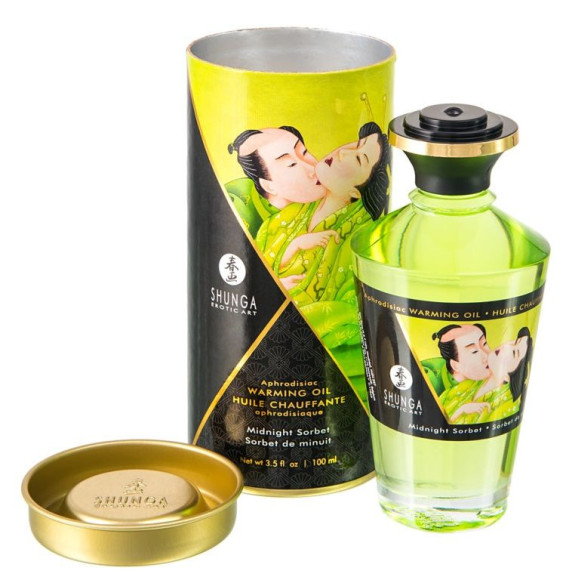 Массажное интимное масло с ароматом щербета - 100 мл. Массажное интимное масло с ароматом щербета - 100 мл.