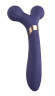 Темно-синий двусторонний вибромассажёр Fireball Темно-синий двусторонний вибромассажёр Fireball