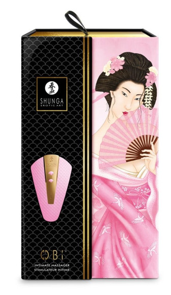 Розовый клиторальный вибростимулятор OBI Розовый клиторальный вибростимулятор OBI