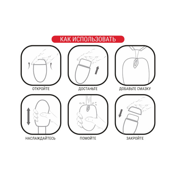 Мастурбатор-вагина в футляре-яйце Мастурбатор-вагина в футляре-яйце